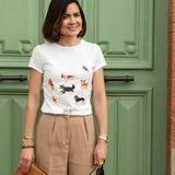 T-shirt Olga - Promenade de chiens