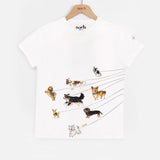 Tomy T-shirt - Dog Walking - Like Dog &amp; Cat
