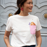 Olga T-shirt - chocolatine