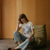 T-shirt Olga - Zèbres bleus