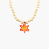 Collier perles Lys Tigrée