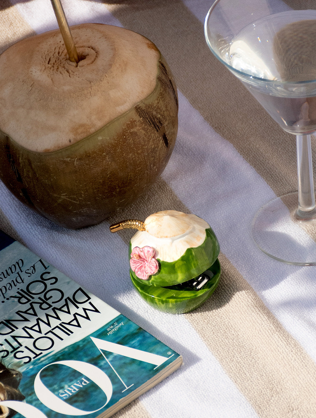 Agrafeuse noix de coco