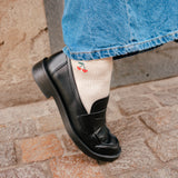 Cherry and heart socks - Chérie Cherry