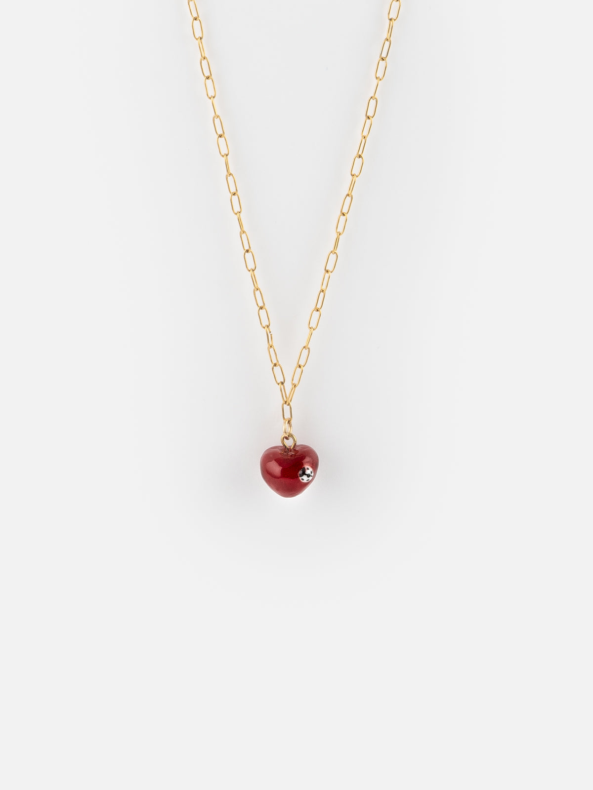 Heart necklace - Cherie Cherry
