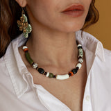 Collier en perles ethnique