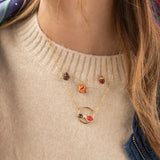 Squirrel &amp; Acorn Necklace