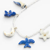 Collier multi cosmic et perles