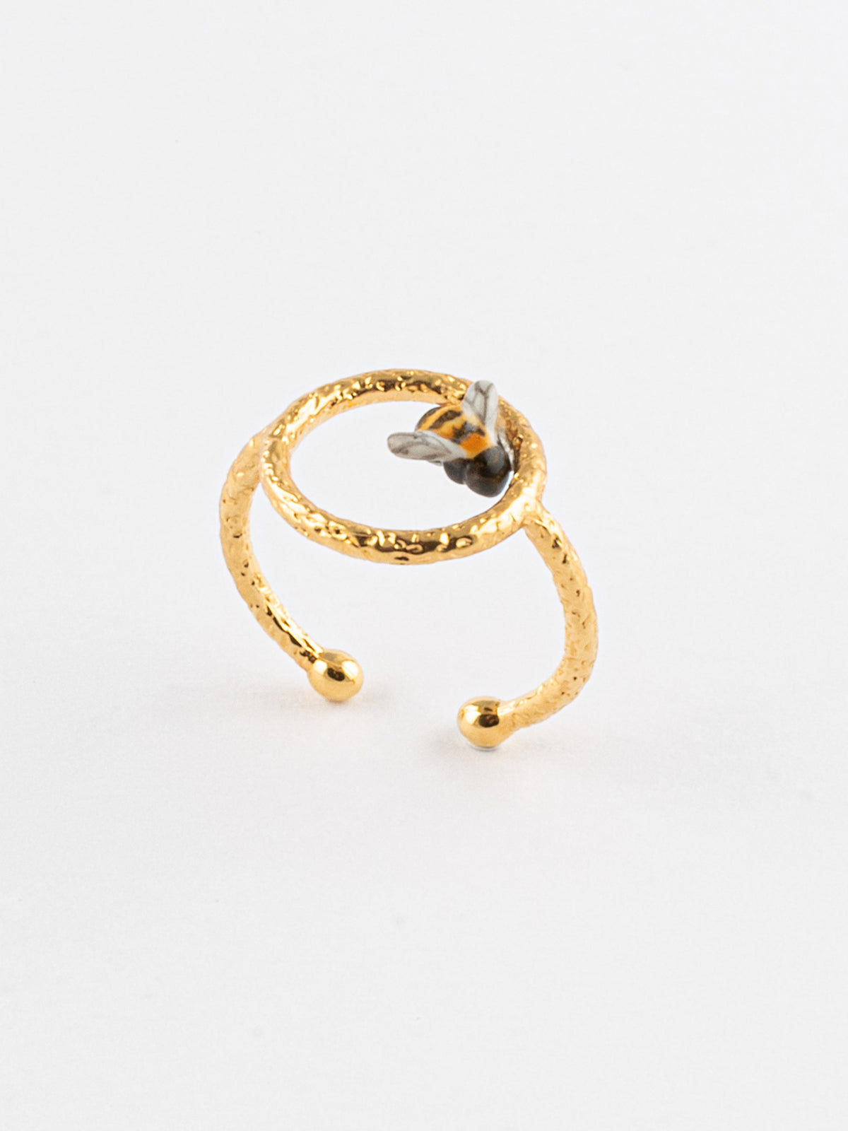 Bague cercle abeille