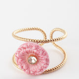 Bague double anneau chardon