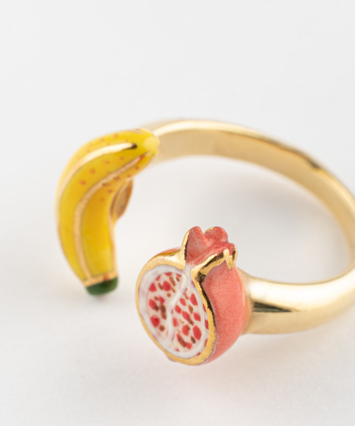 Bague FaceToFace banane & grenade