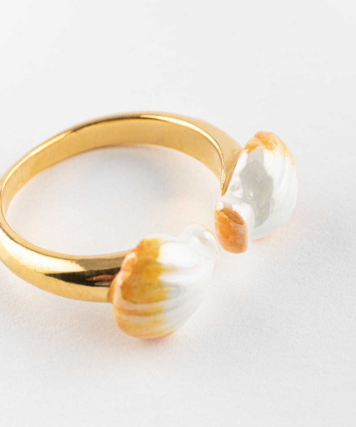 Bague FaceToFace coquillage nacré