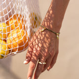 Bague FaceToFace perruche blanche