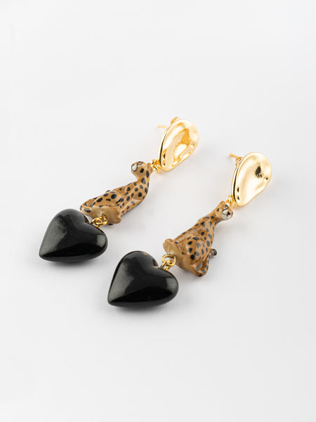 【TATIANA】Glitter Moon Boat Earring EC3071〜ピアス★韓国発 Designer fashion, Seoul-fully created | W Concept