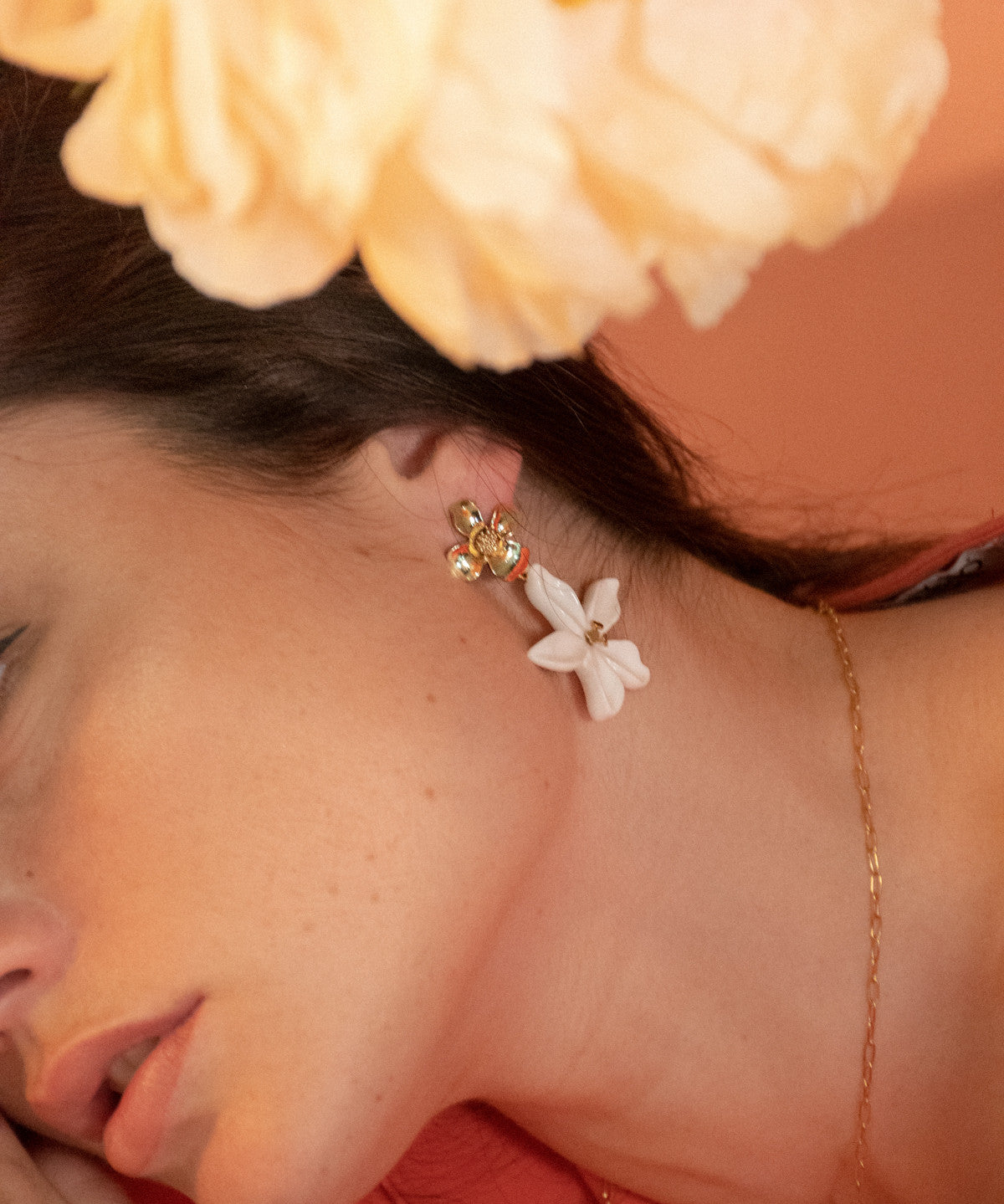 Boucles d'oreilles jasmin - Jasmin et moi