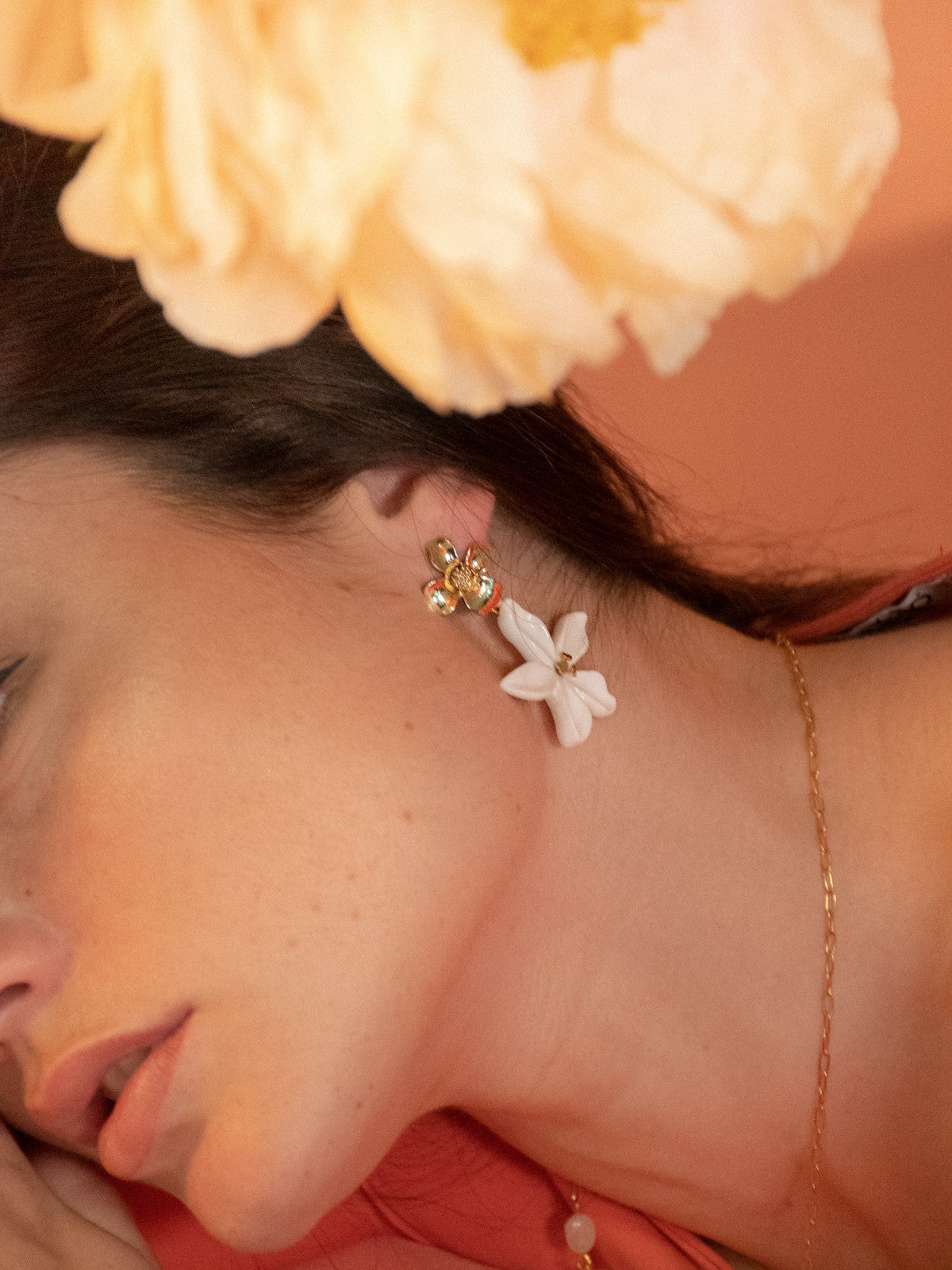 Boucles d'oreilles jasmin - Jasmin et moi