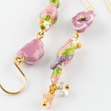 Boucles d'oreilles Mi-figue mi-fleur