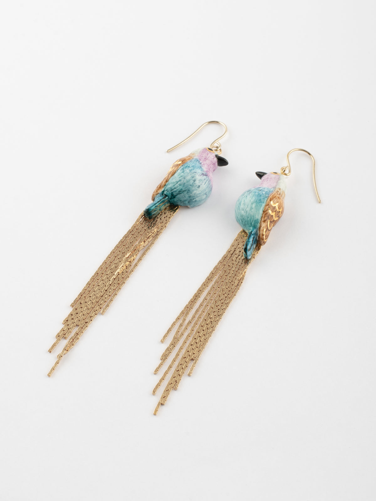 Boucle d'oreille oiseau dans le nid - France Boucle d'oreille oiseau dans le nid - France
