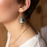 Boucles d'oreilles oiseau volant