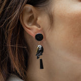 Boucles d'oreilles toucan