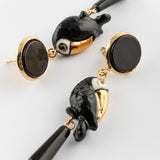 Boucles d'oreilles toucan
