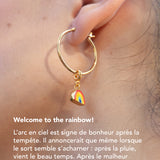 Bracelet arc-en-ciel - Lucky you