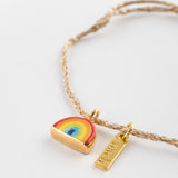 Bracelet arc-en-ciel - Lucky you