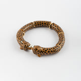 Bracelet perles guépard - Premier amour