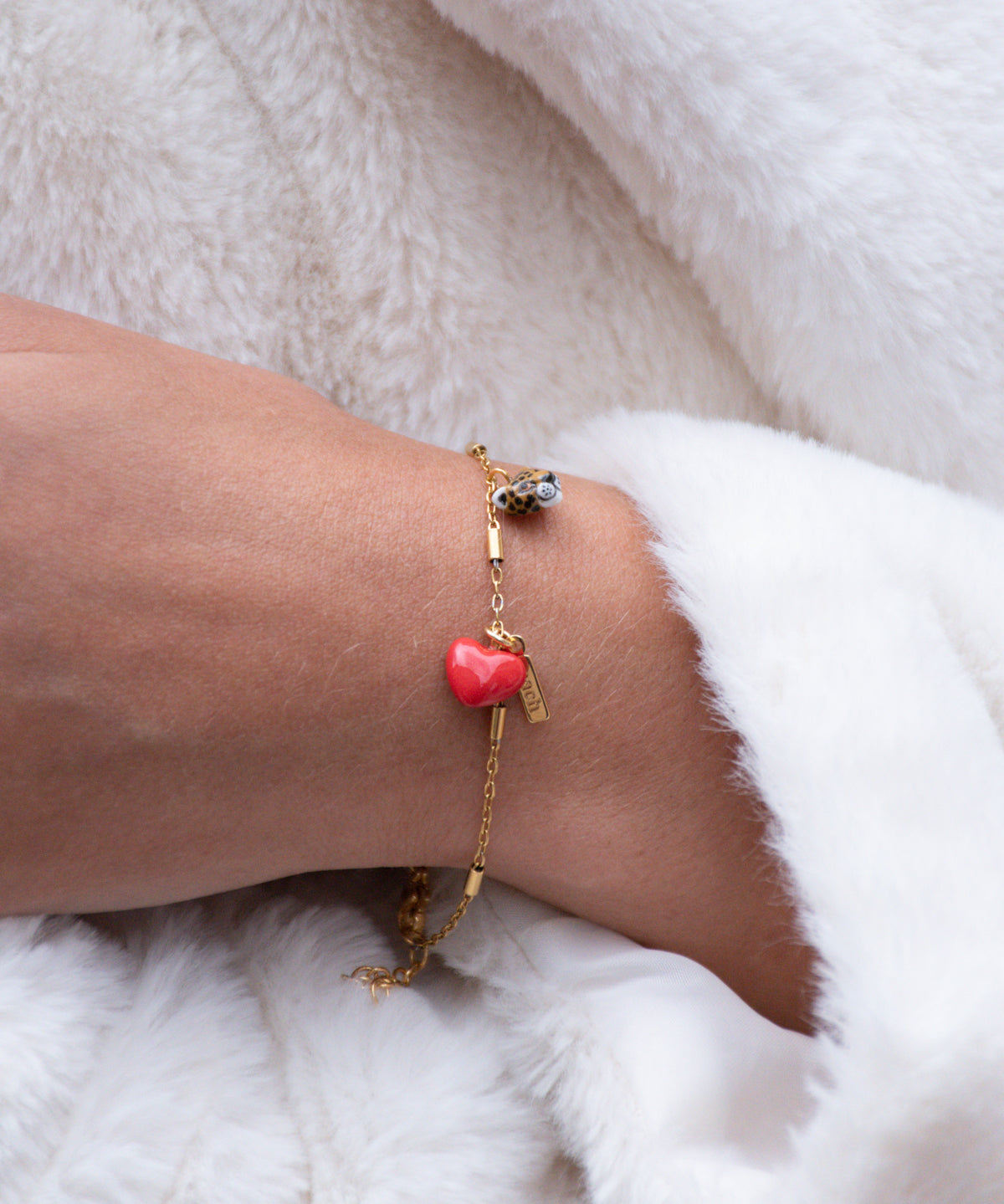 Bracelet chaîne - Premier amour