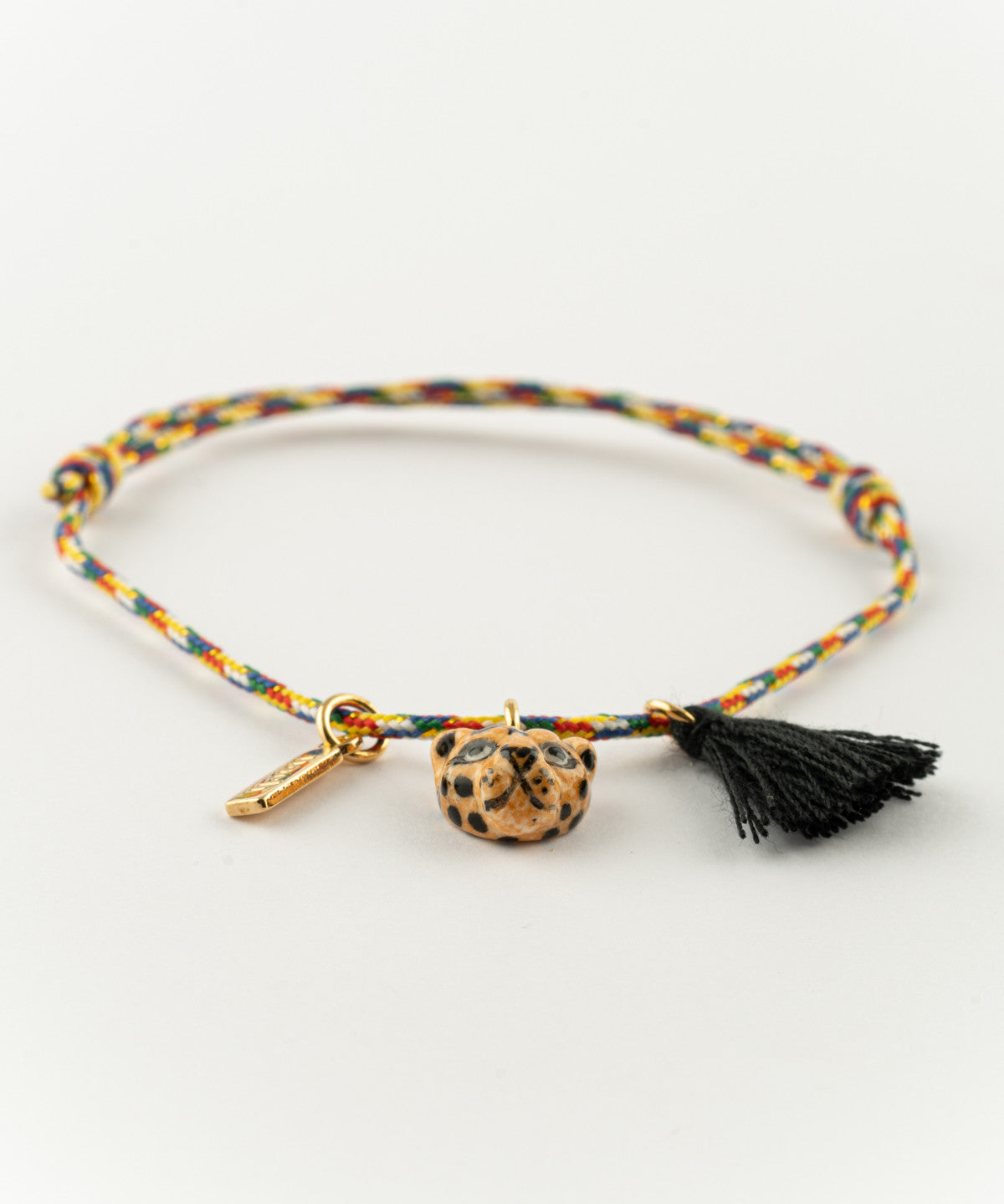 Bracelet corde léopard