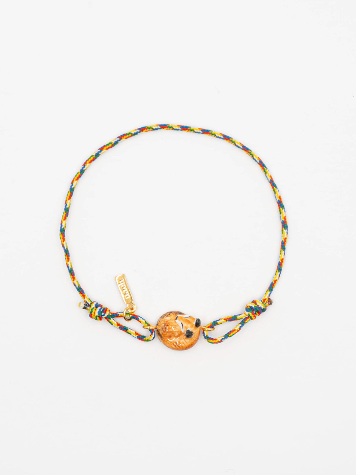 Bracelet charm's multicolore renard
