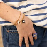 Bracelet cordon chouette