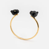Bracelet FaceToFace panthère noire