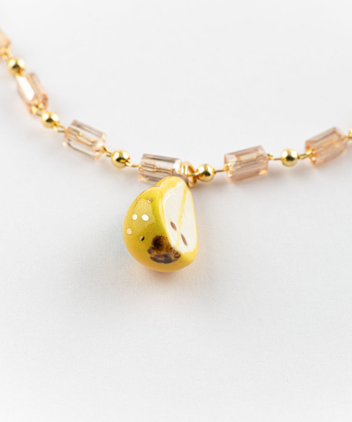 Bracelet fleur de poirier & poire