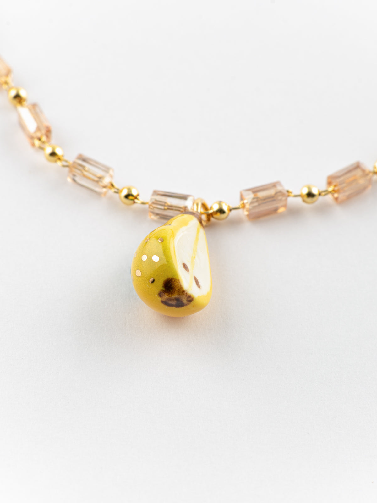 Bracelet fleur de poirier & poire