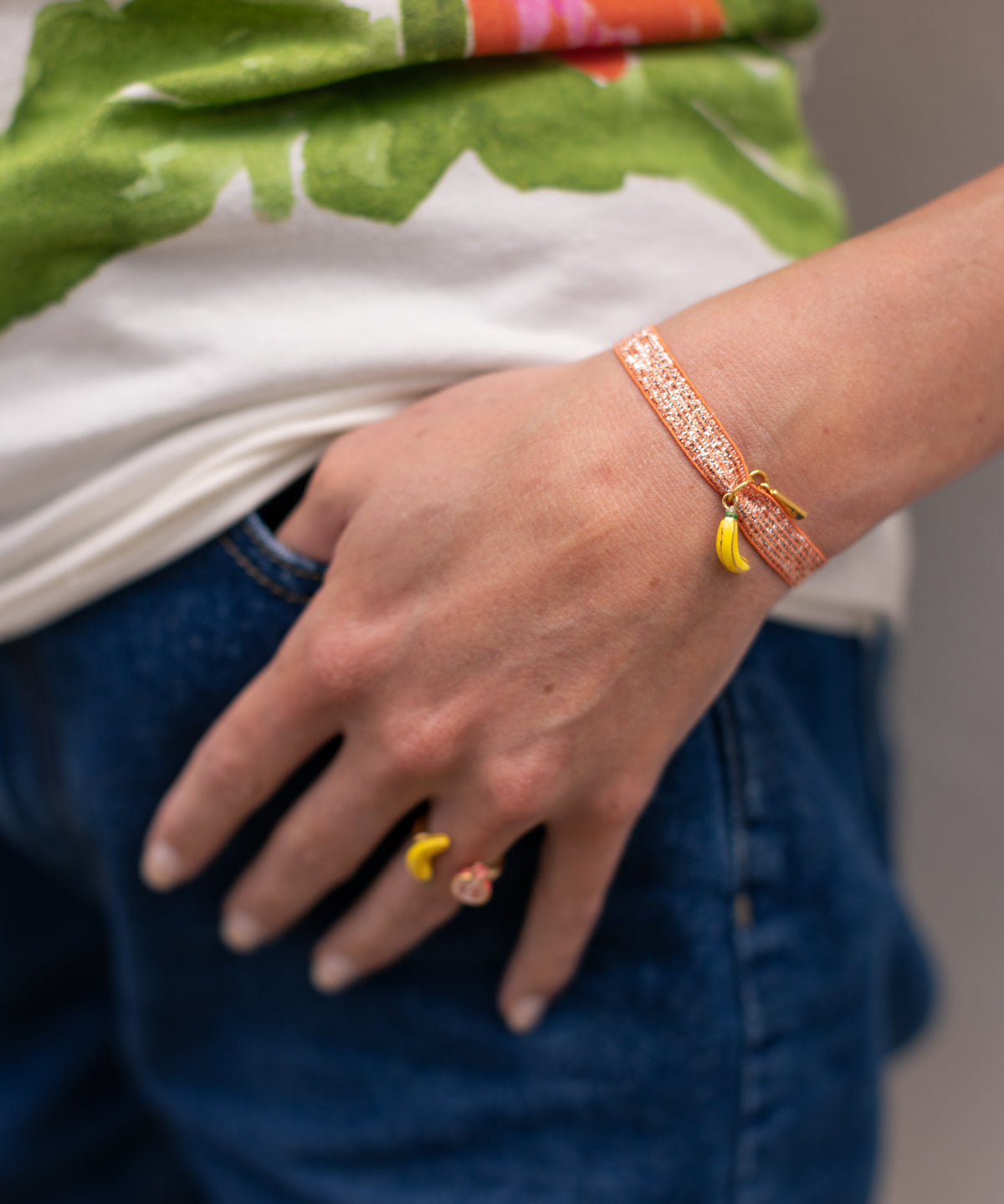 Bracelet twistband banane