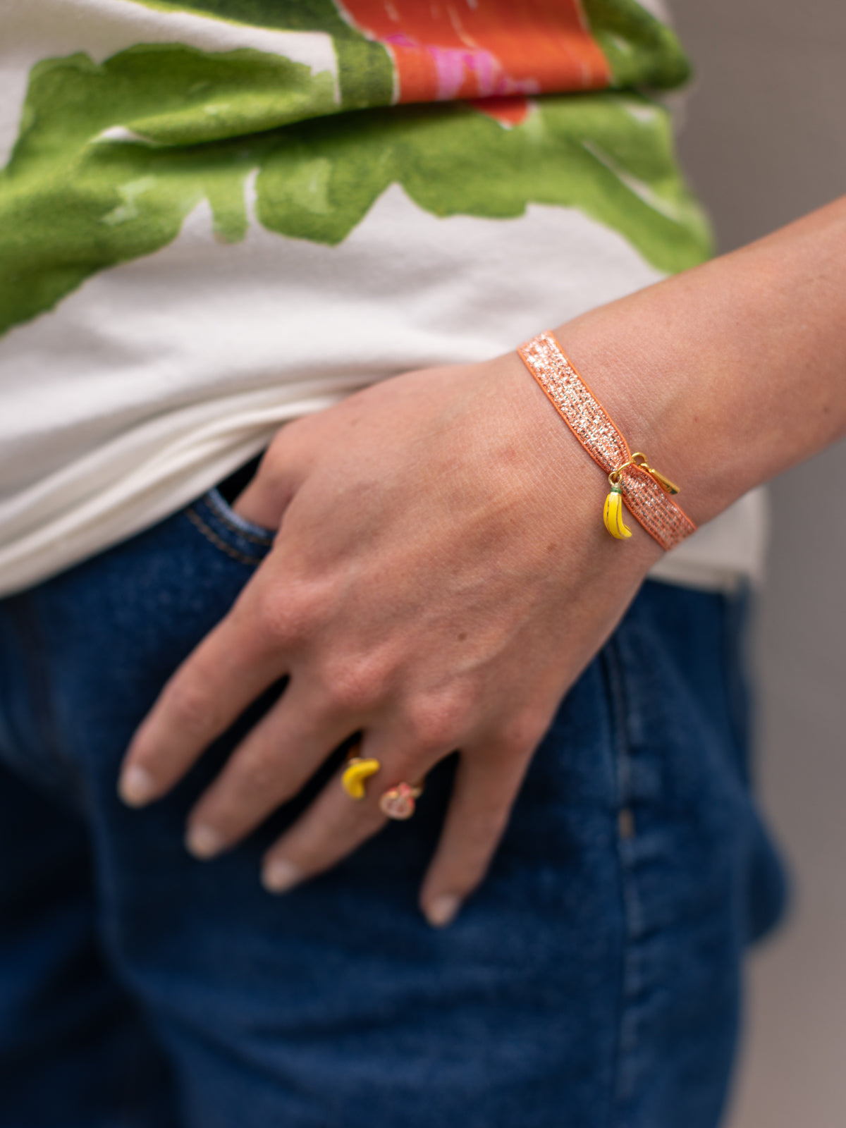 Bracelet twistband banane