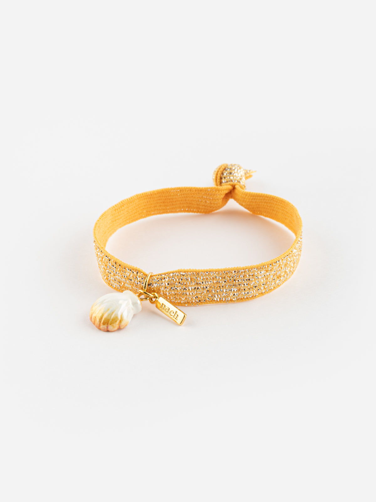 Bracelet twistband coquillage nacré