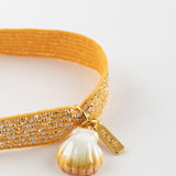 Bracelet twistband coquillage nacré