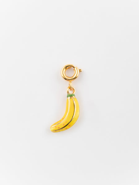 Porcelain banana charm. – NACH BIJOUX