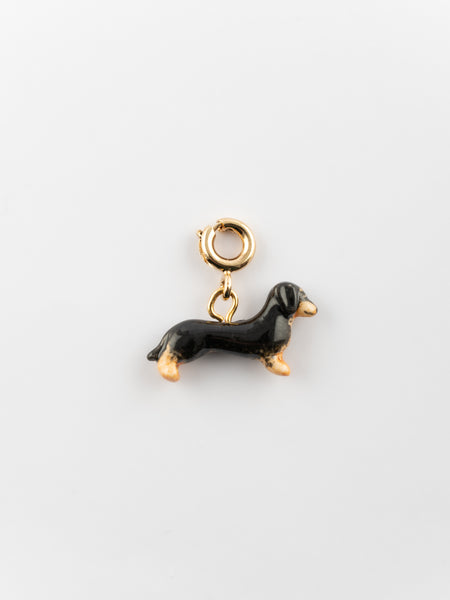 LaBenie Dachshund Dog Charm Bead – Metal Alloy Charm For Bracelets & Necklaces – Fits Pandora Style Bracelets