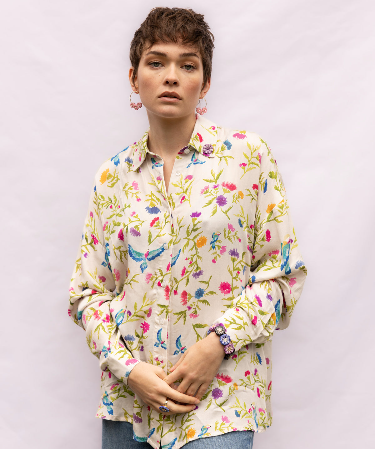 Chemise Fleur sauvage
