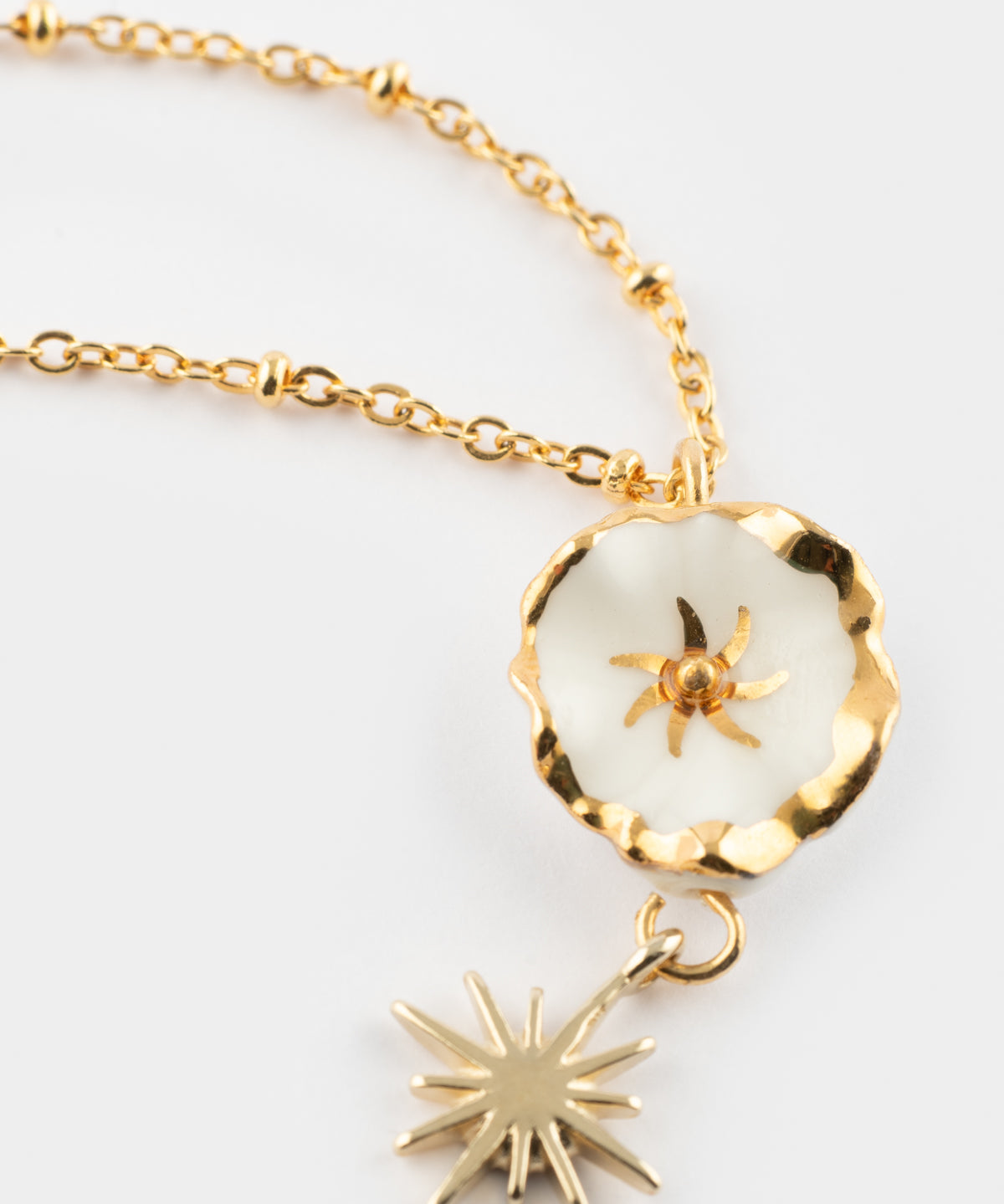 Collier fleur des neiges - Arctique