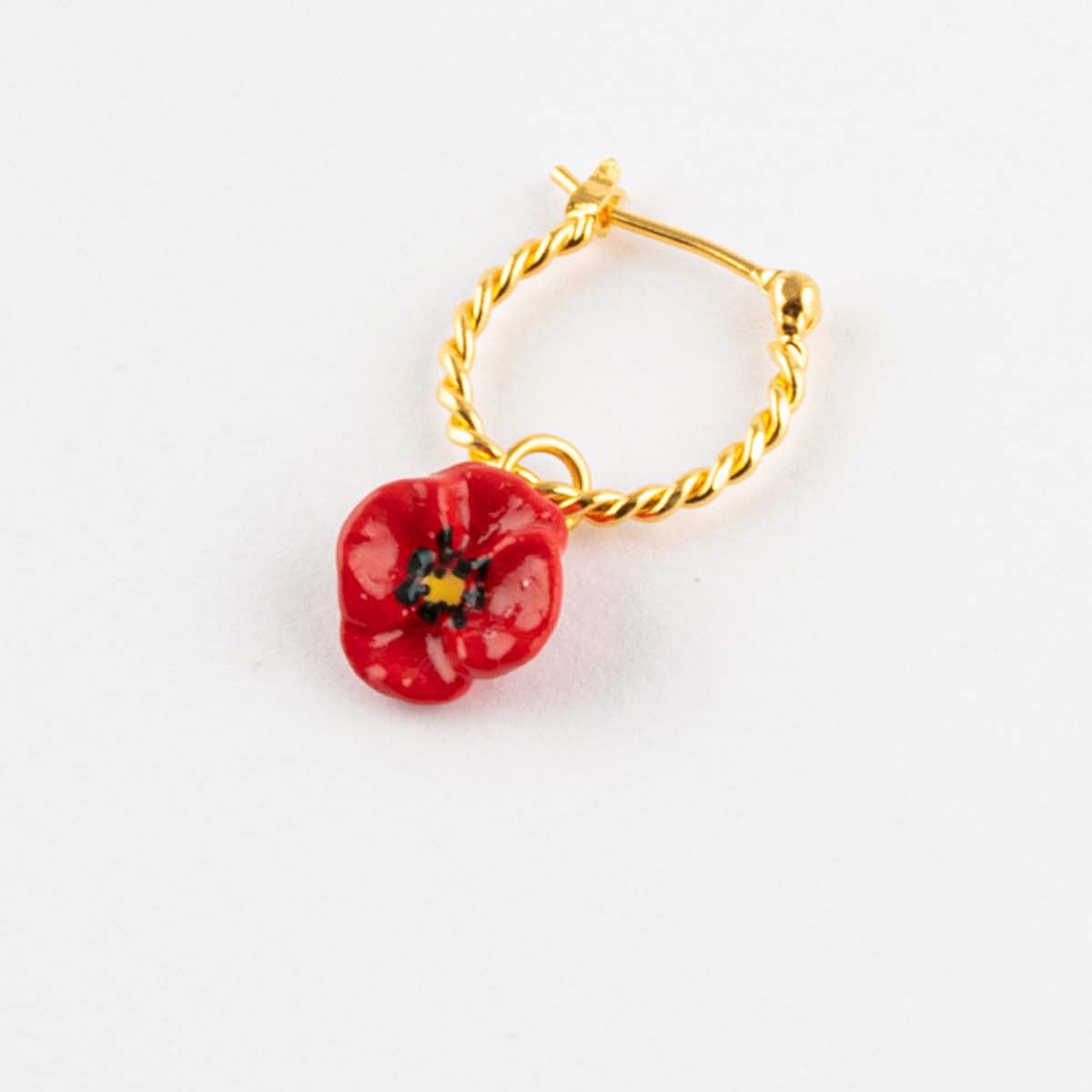 Mini créole coquelicot - Vendue à l'unité