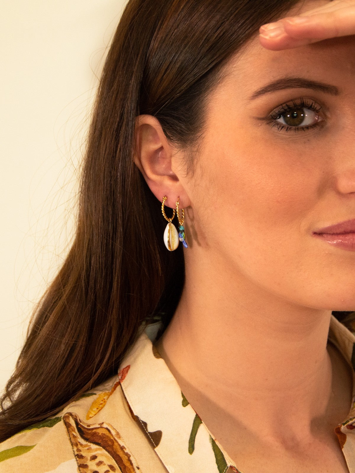 créole coquillage en porcelaine