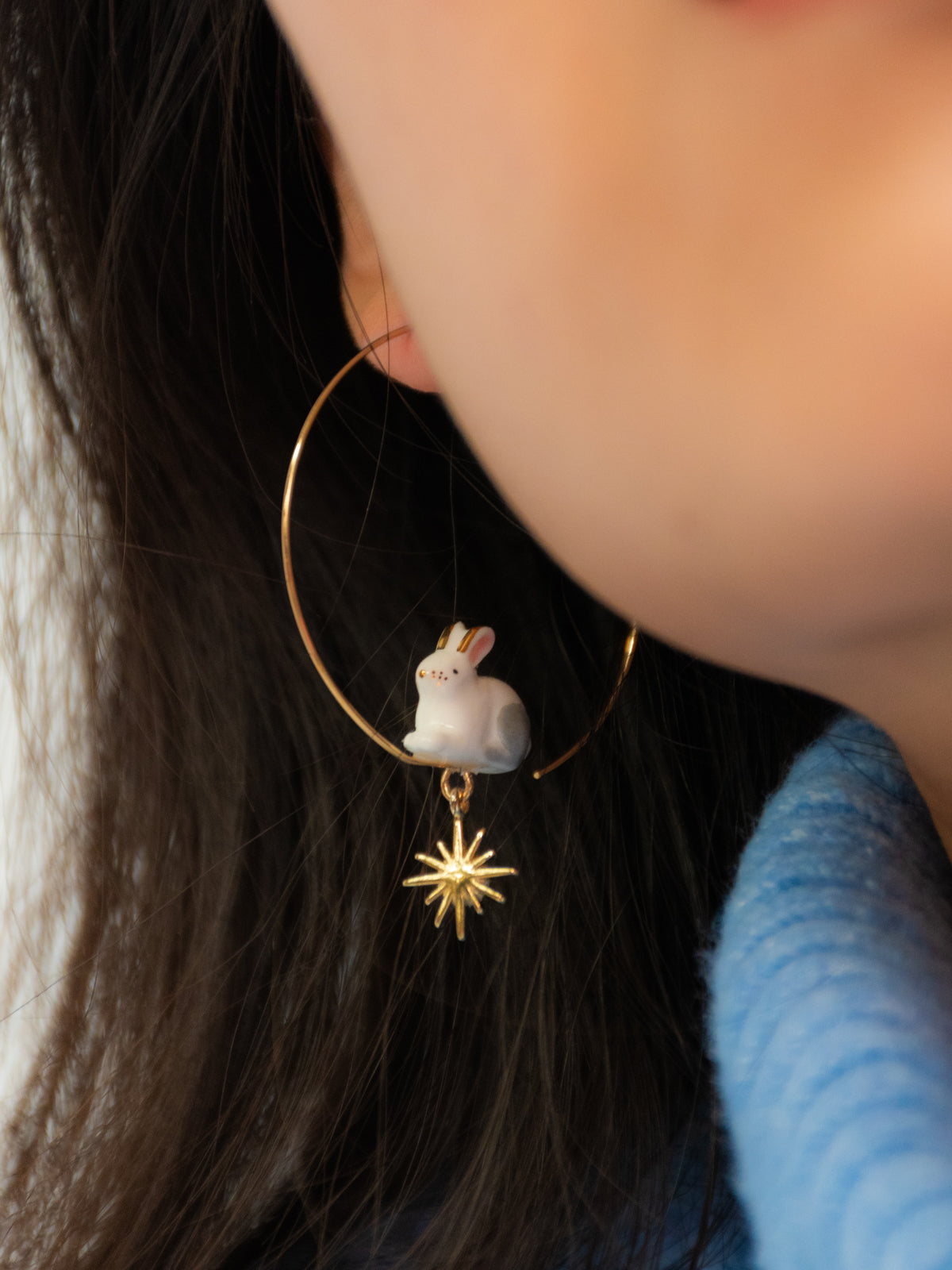 Petites créoles lièvre polaire - Arctique