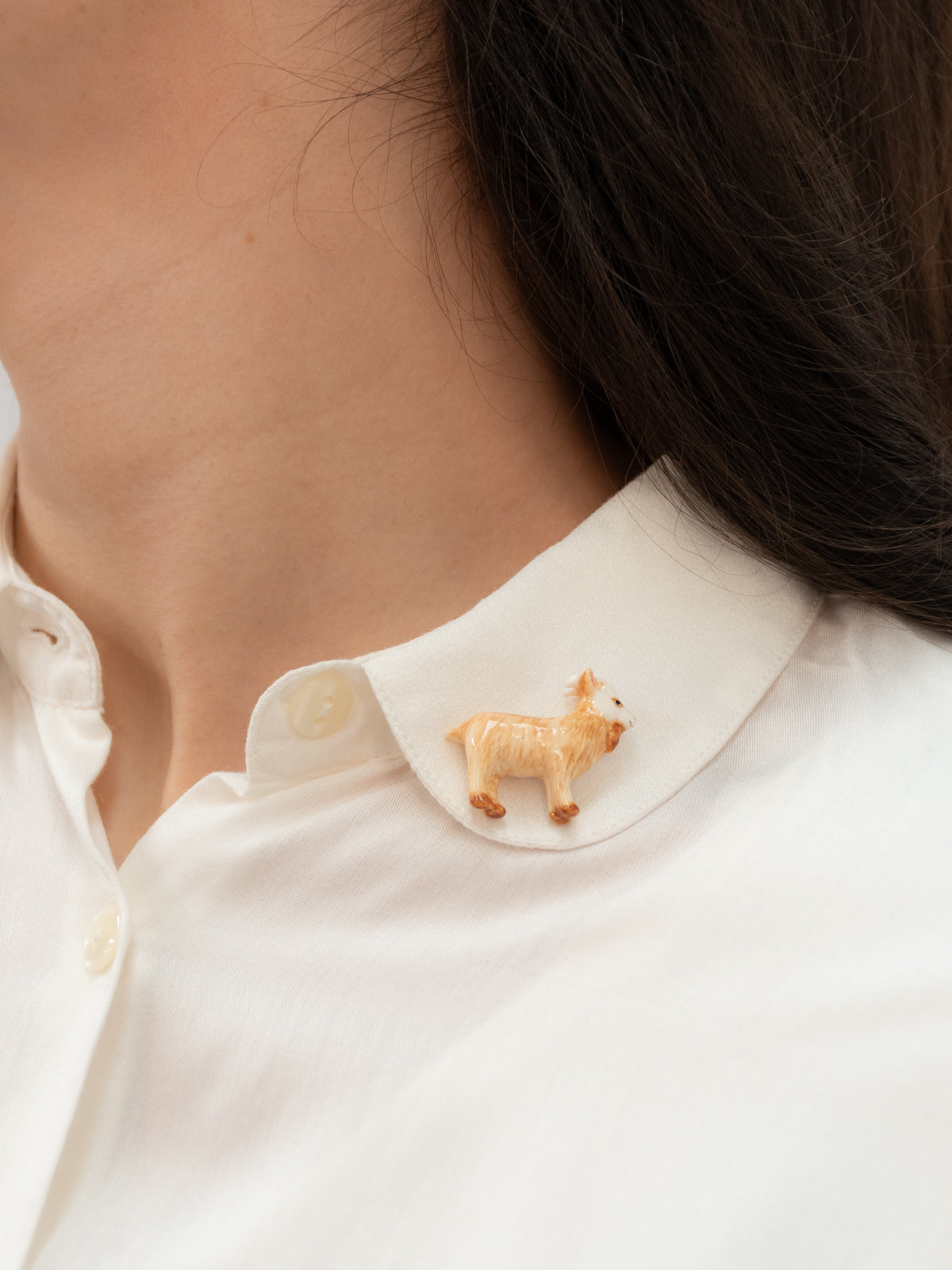 Pin's chèvre Fitou - Nach x La Tanière