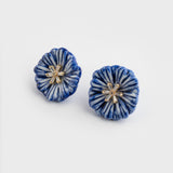 Puces d'oreilles chardon bleu