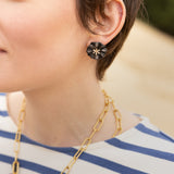 Puces d'oreilles chardon noir