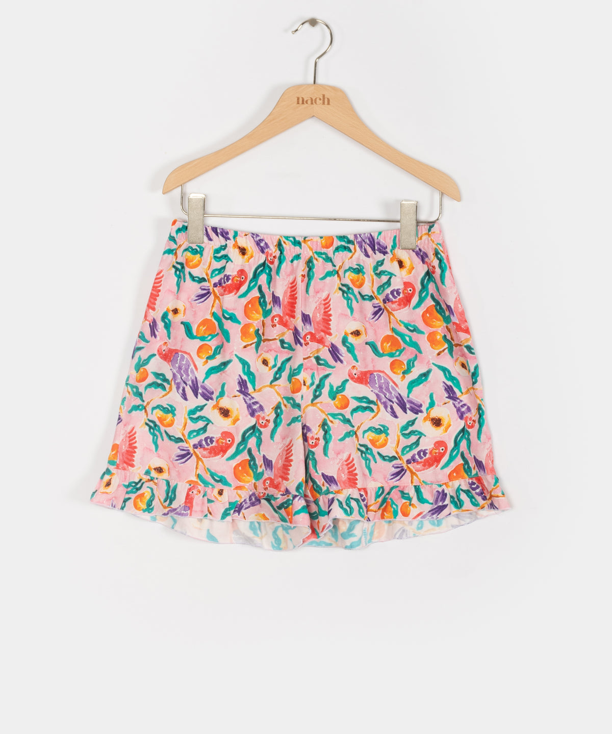 Short upcyclé rose - Nach x Argile Studio