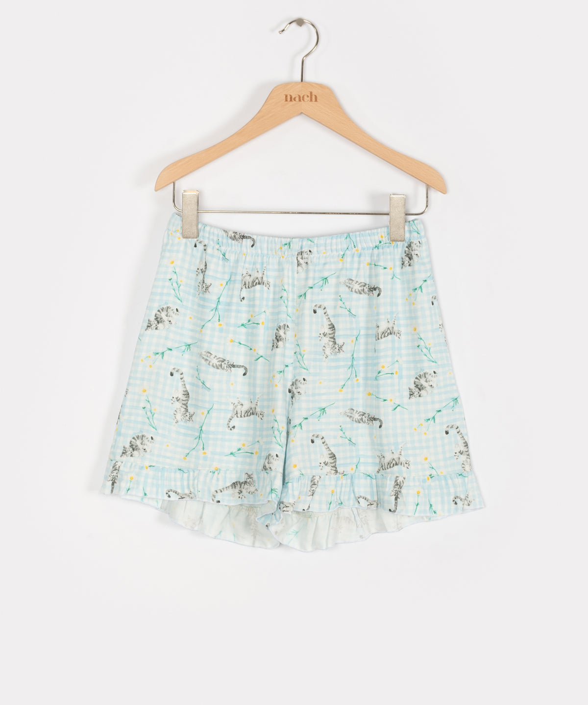Short upcyclé vichy - Nach x Argile 